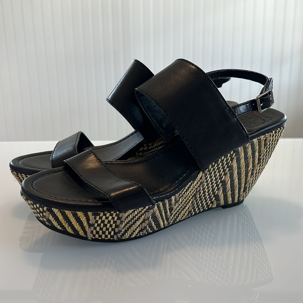 Lucky Brand Black Wedges